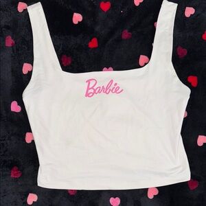 Forever 21 Barbie Logo Tank